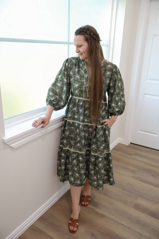 The “Adaline” Dress - Green