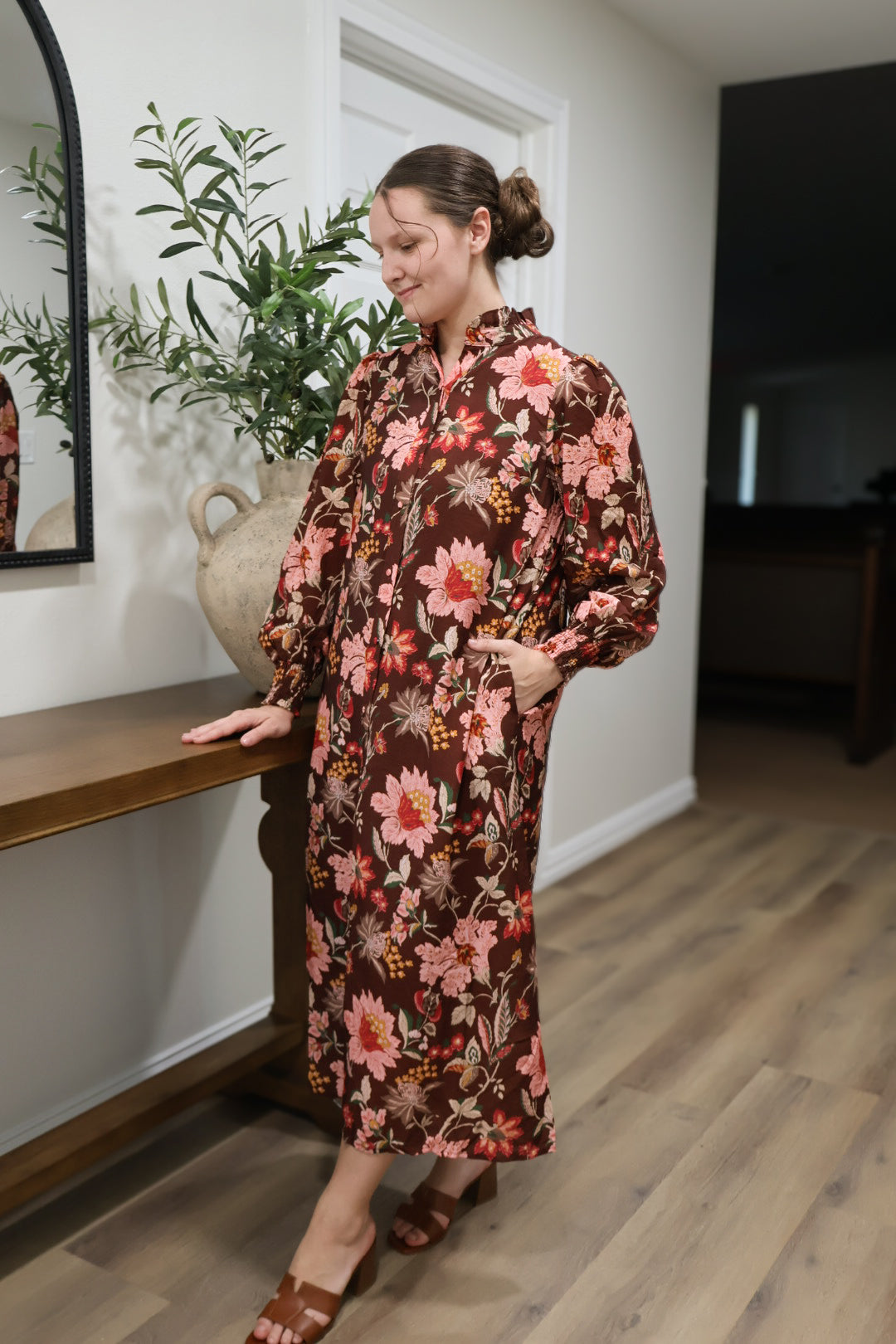 The “Maple Lane” Floral Dress