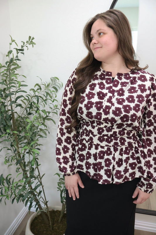 “Floral Me Happy” Top
