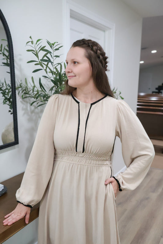 “Put it in Neutral” Dress