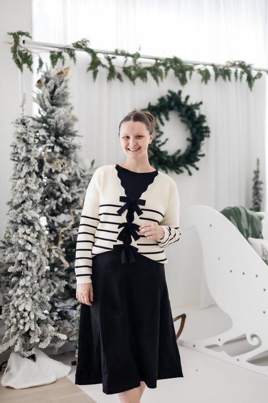 “Winter Stroll” Suede Skirt