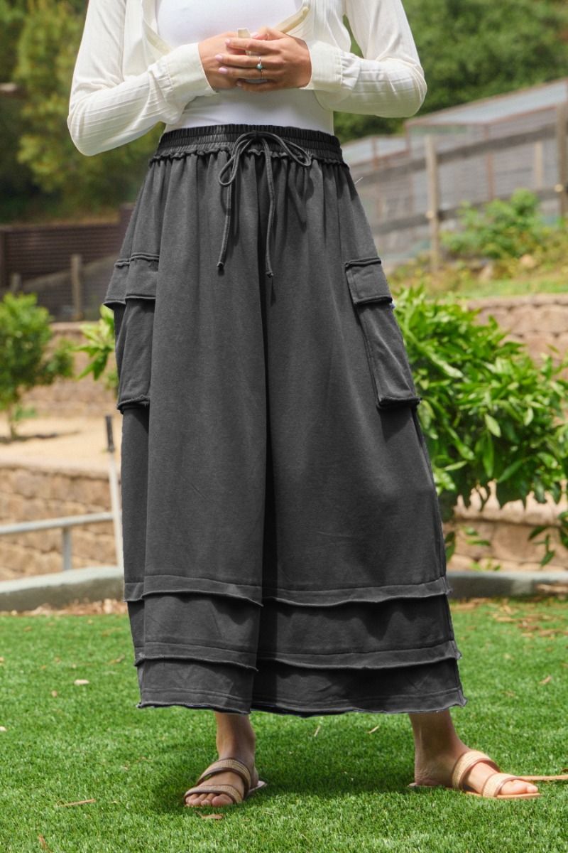 “Adventure Awaits” Cargo Skirt