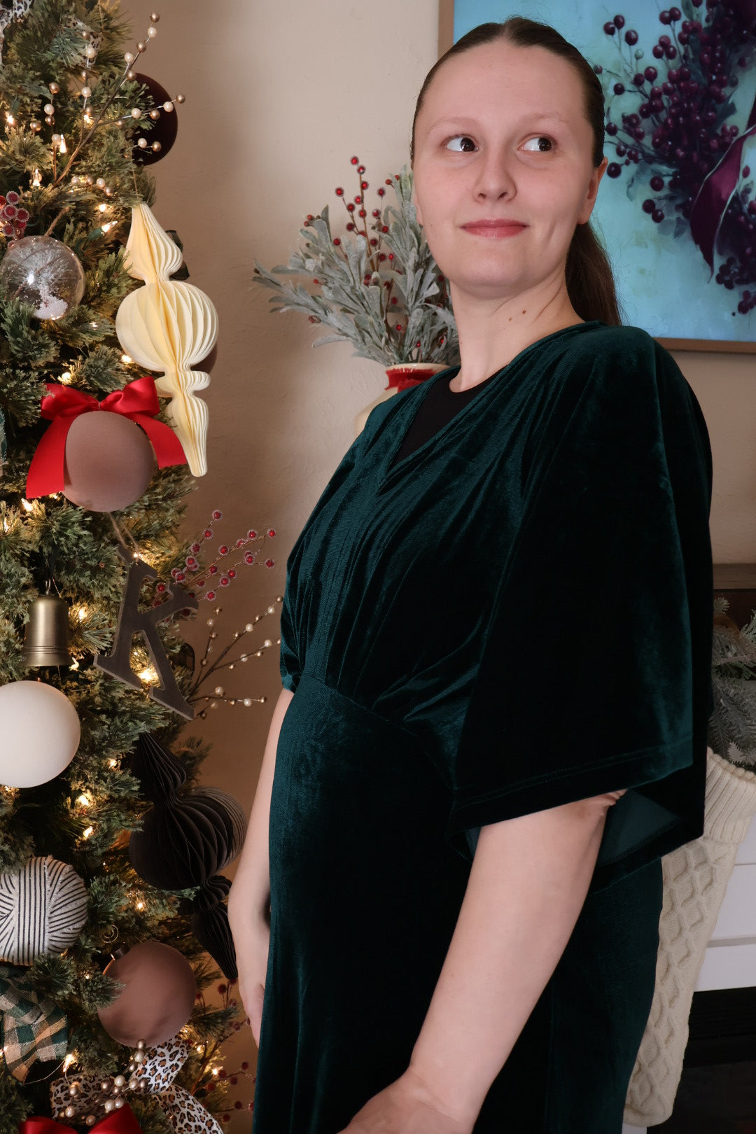 “Velvet Night” Dress