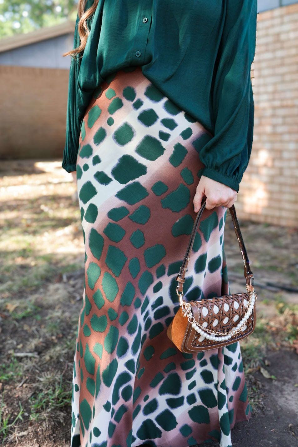 “Savanna Nights” Maxi Skirt
