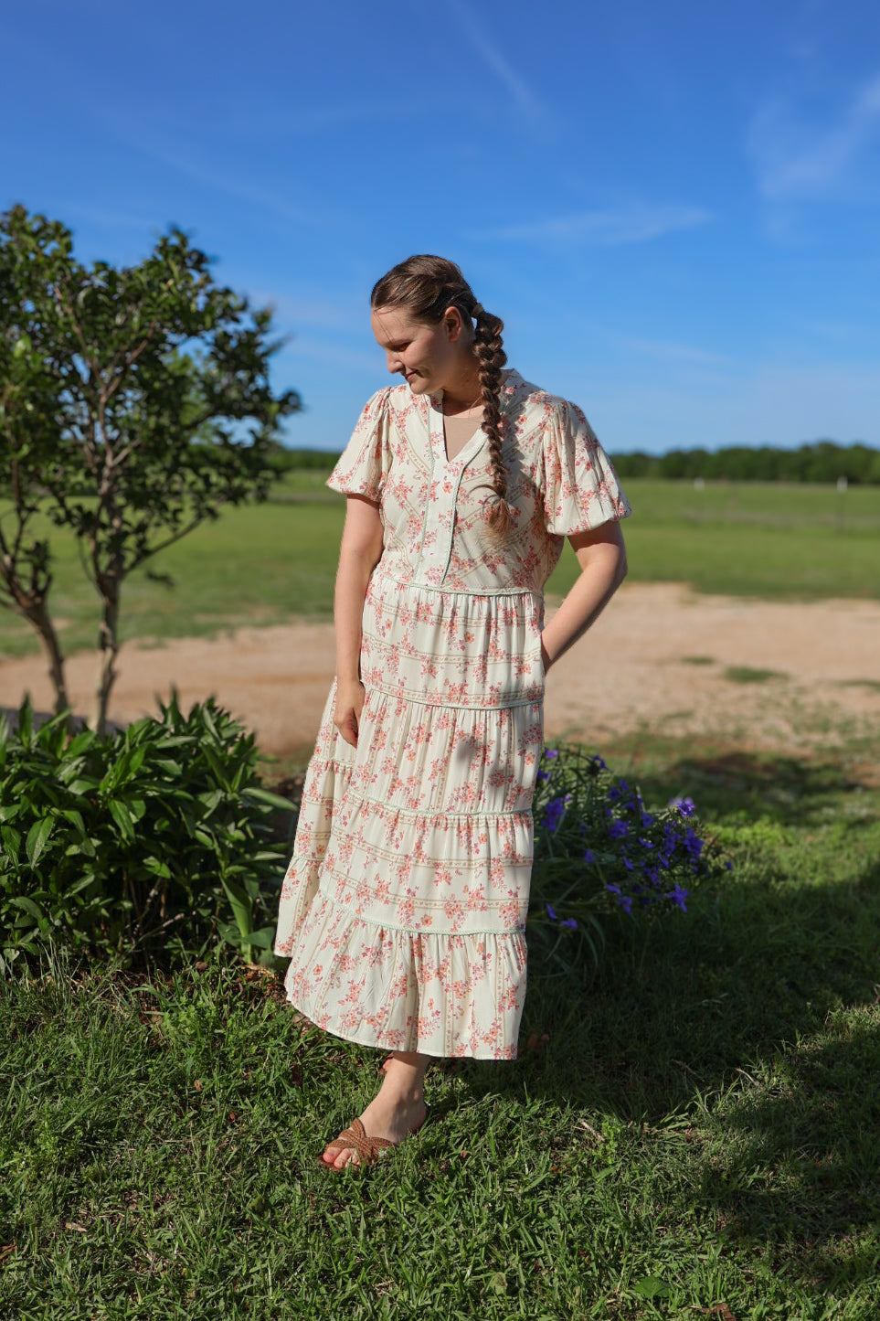 “Bloom and Glow” Dress