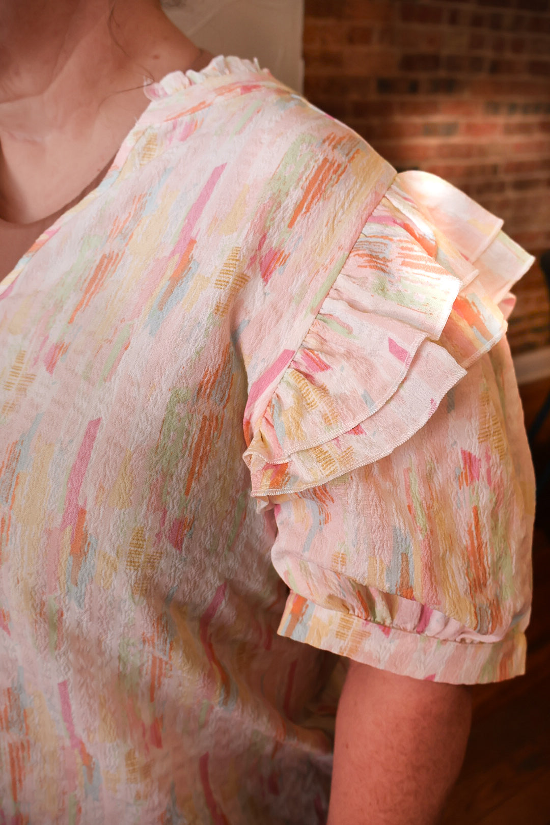 “Coastal Colors” Top