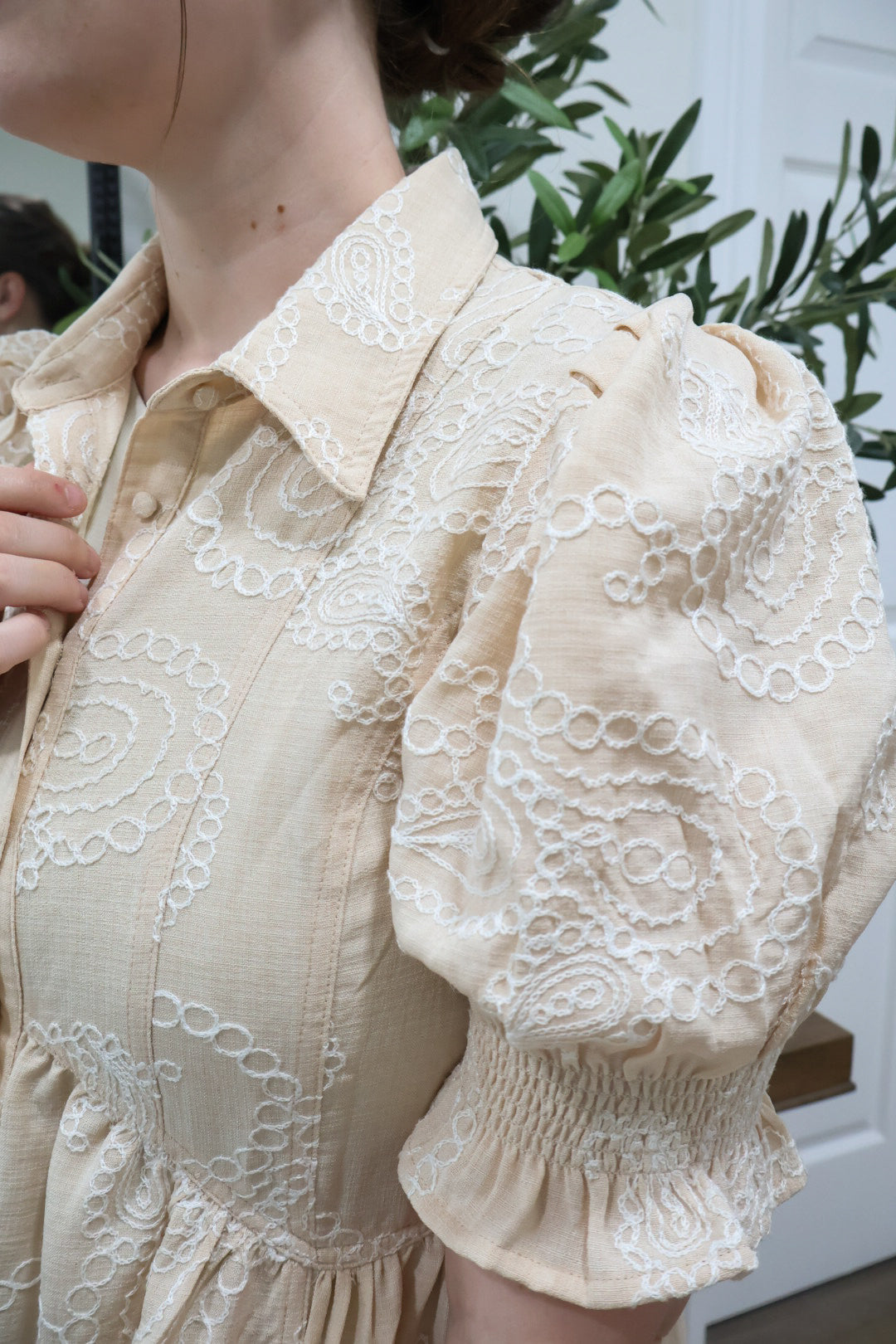 “Bamboo and Lace” Dress