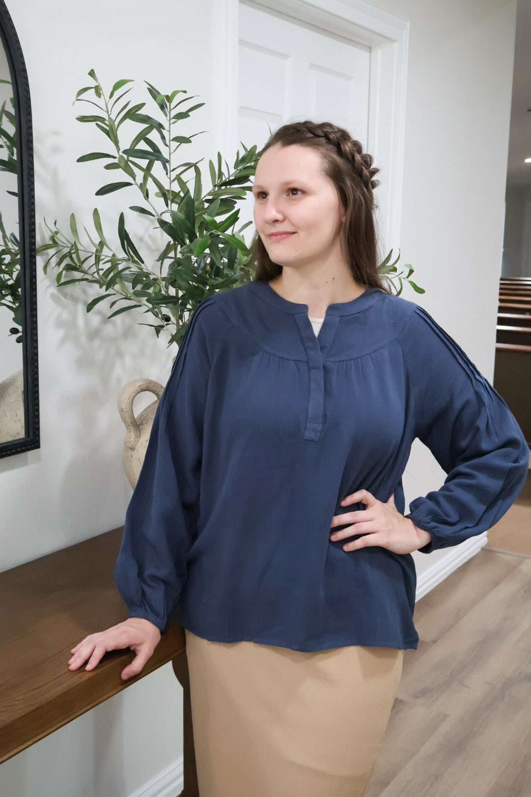 “Needed in Navy” Top