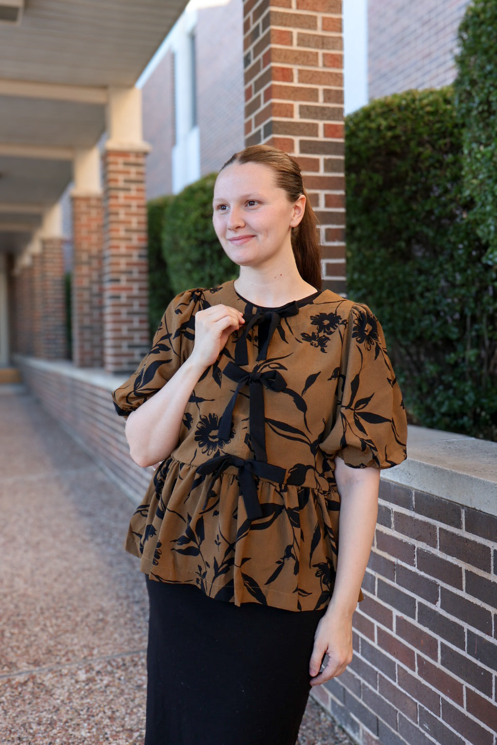 “Charming Petals” Top