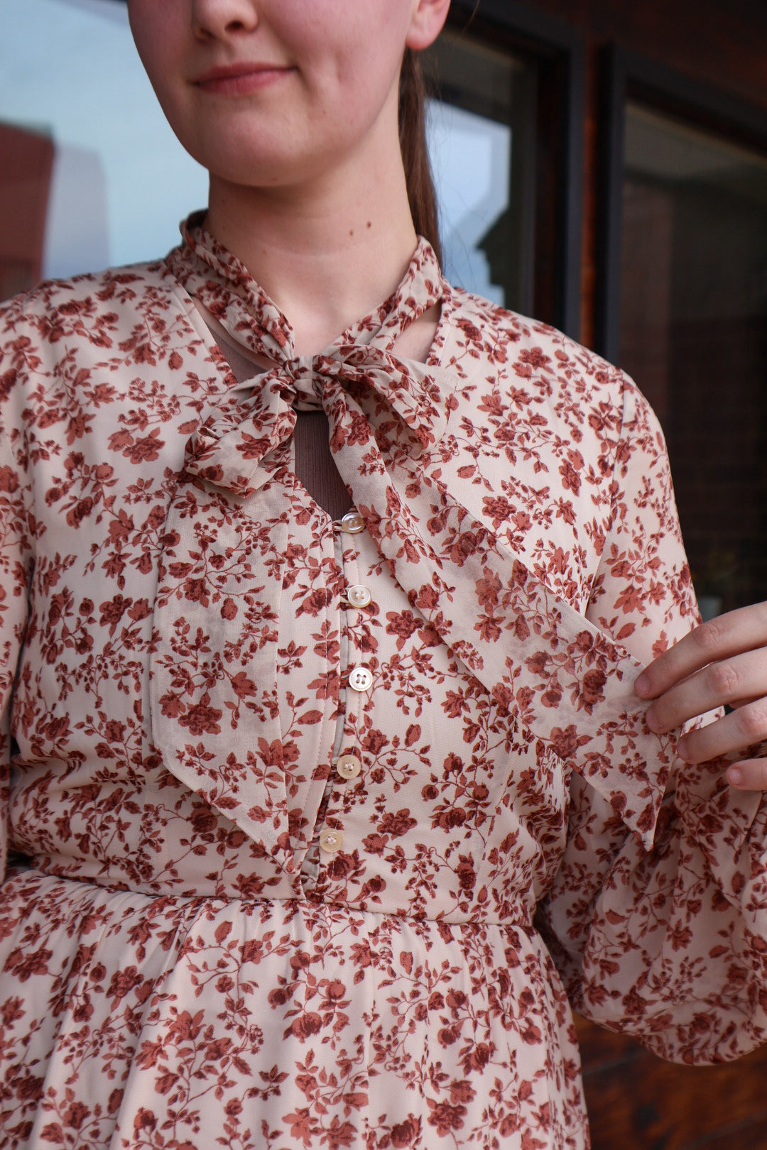 “Autumn Flare” Dress