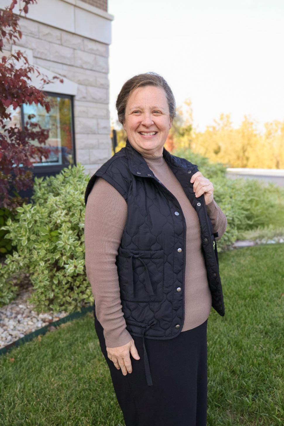 The “Emerson” Black Vest