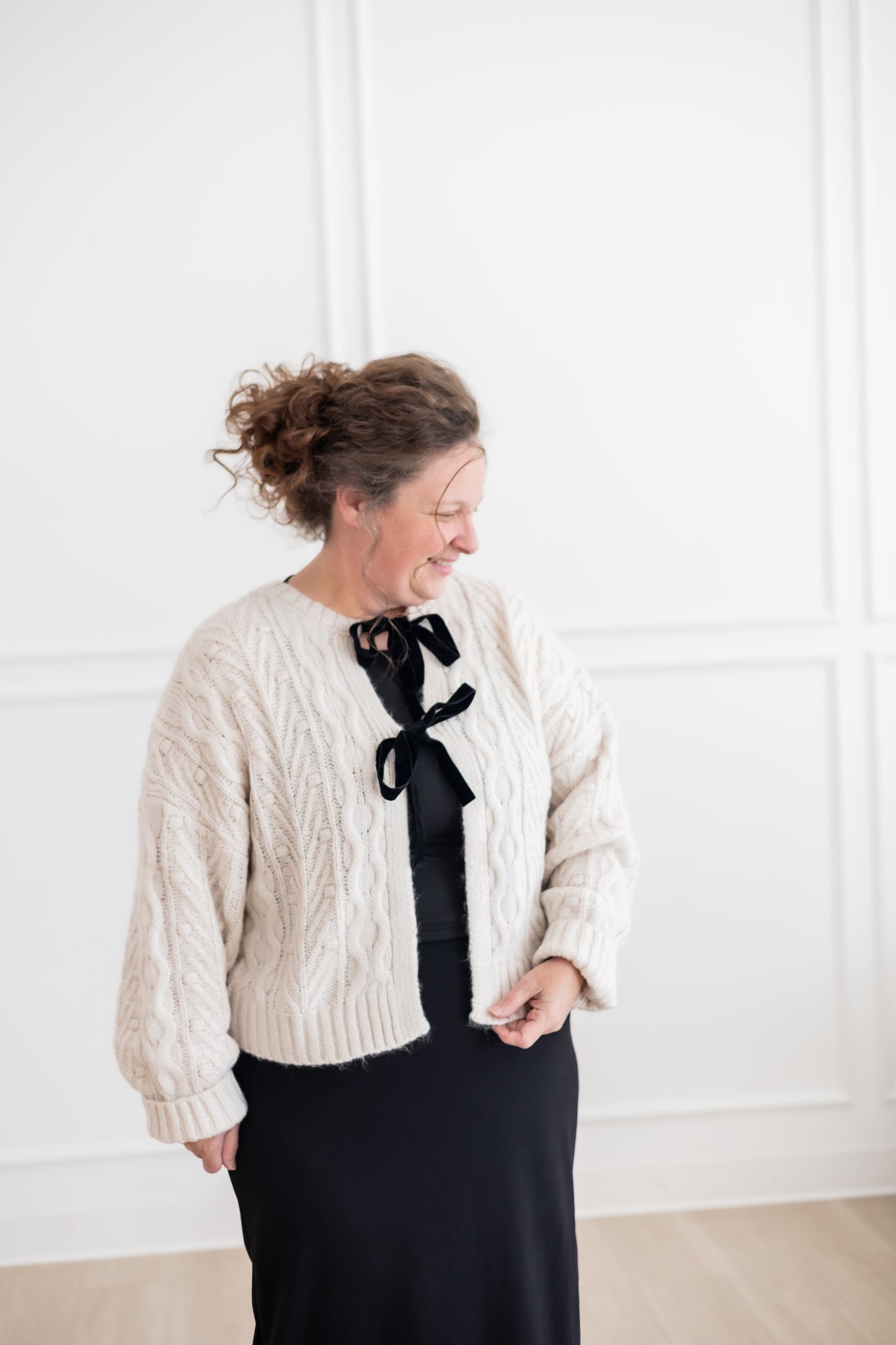 “Winter luxe” Sweater Cardigan