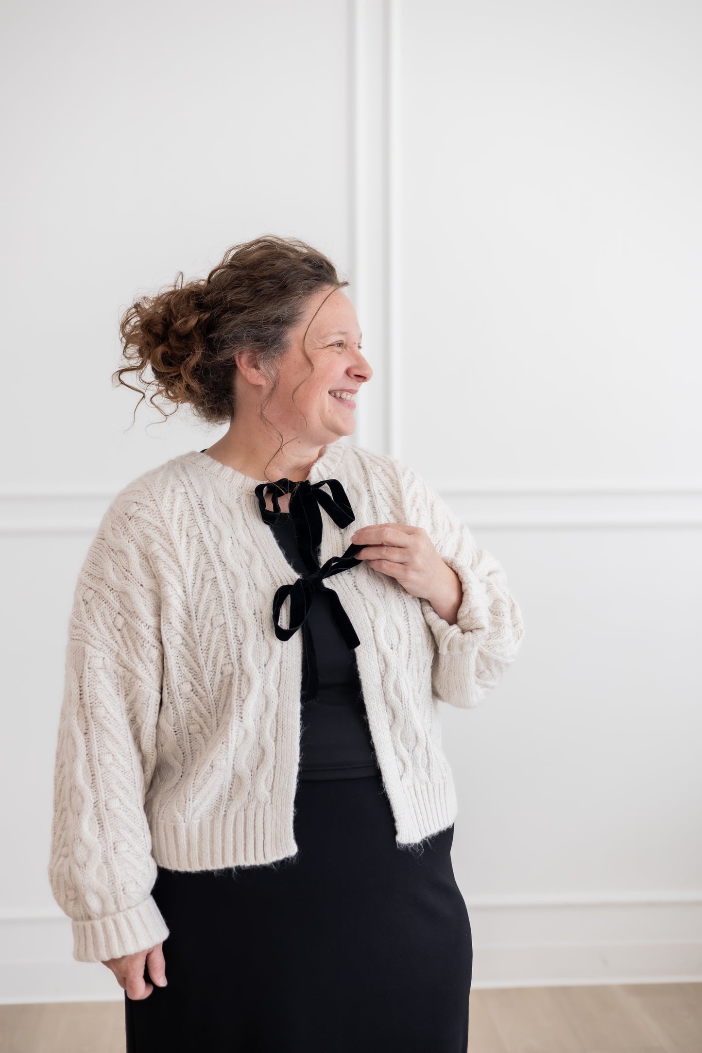 “Winter luxe” Sweater Cardigan