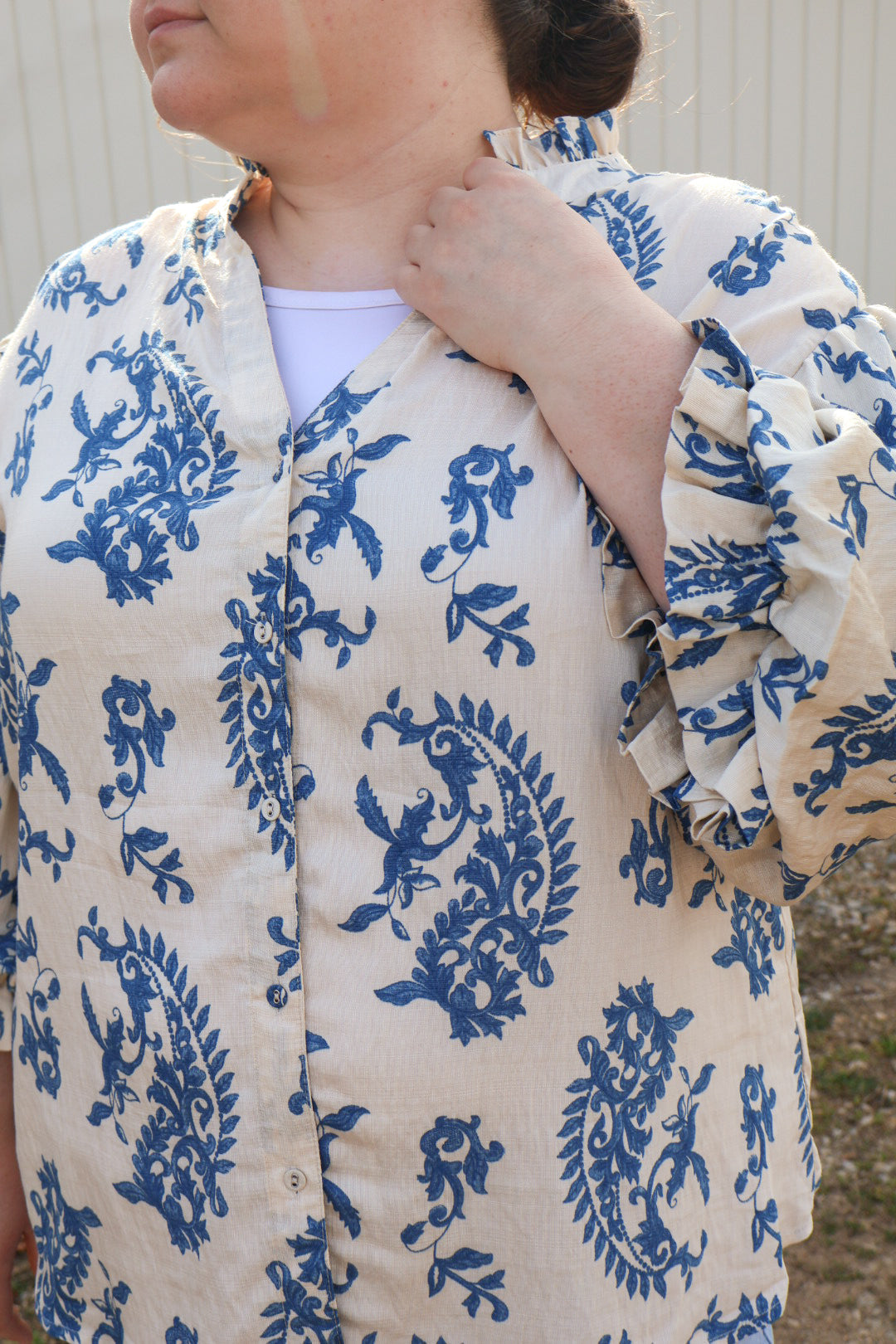 “Blue Daze” Top