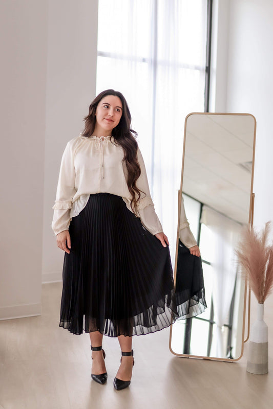 “Pleated with Grace” Skirt