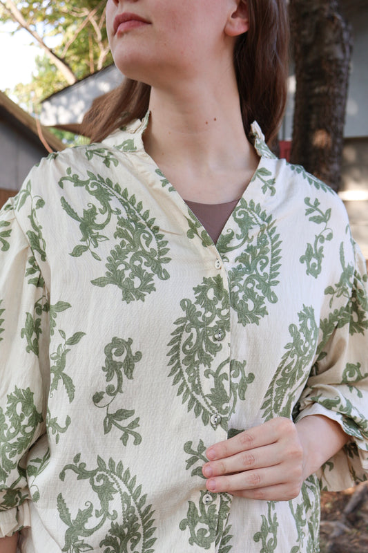 “Sage Daze” Top