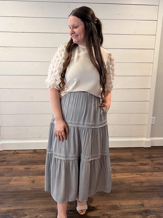 The “Madelyn” Tiered Skirt