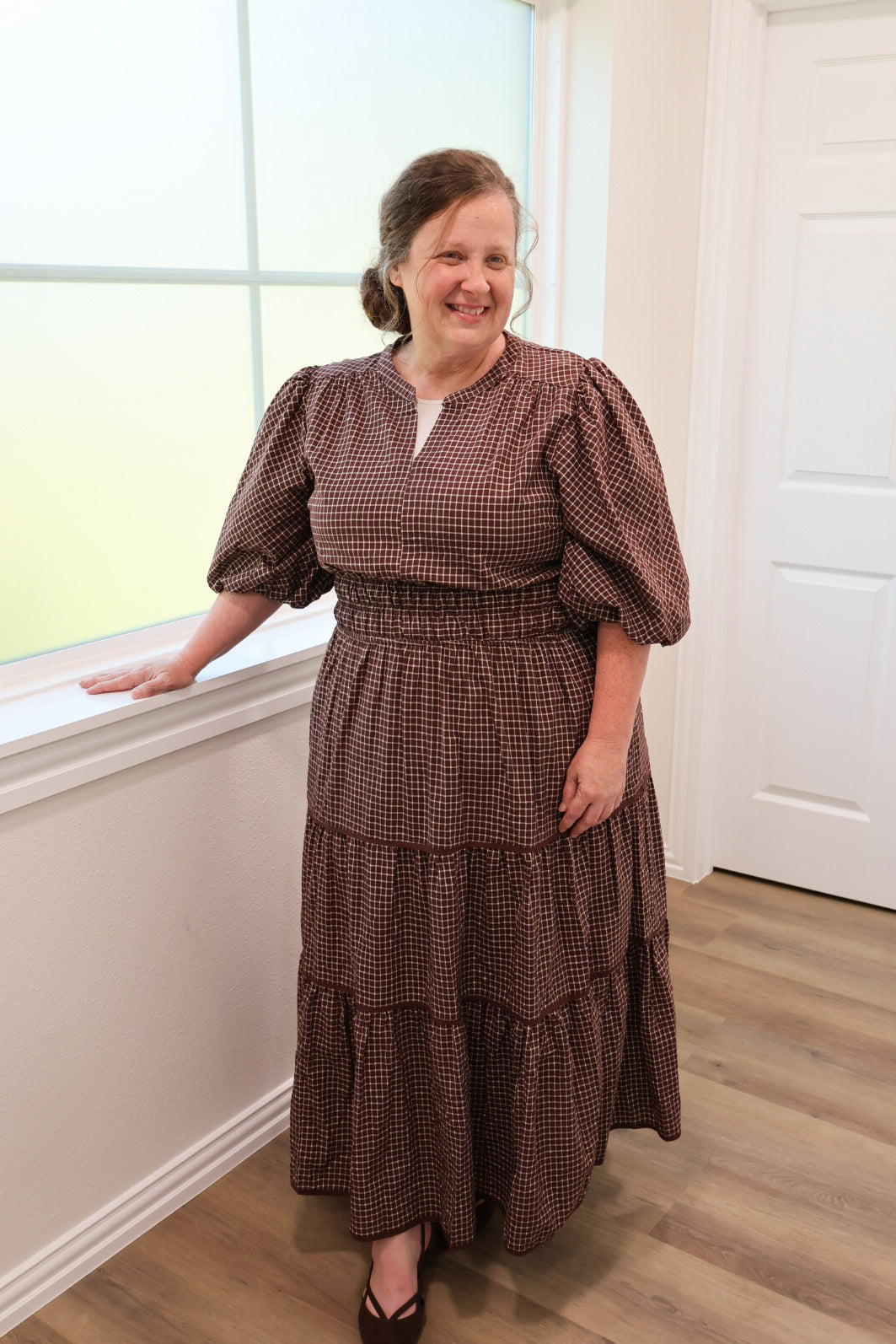 The “Abigail” Dress - Brown
