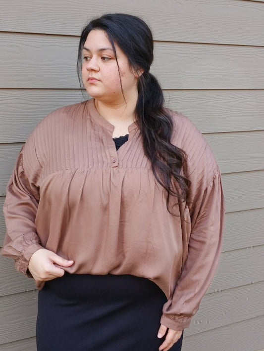 “Mocha Charm” Top