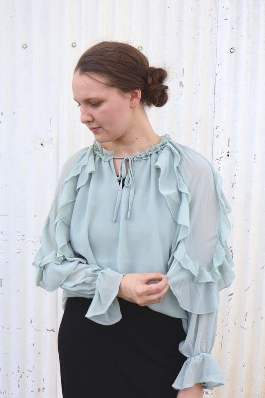 “Sage Moment” Top