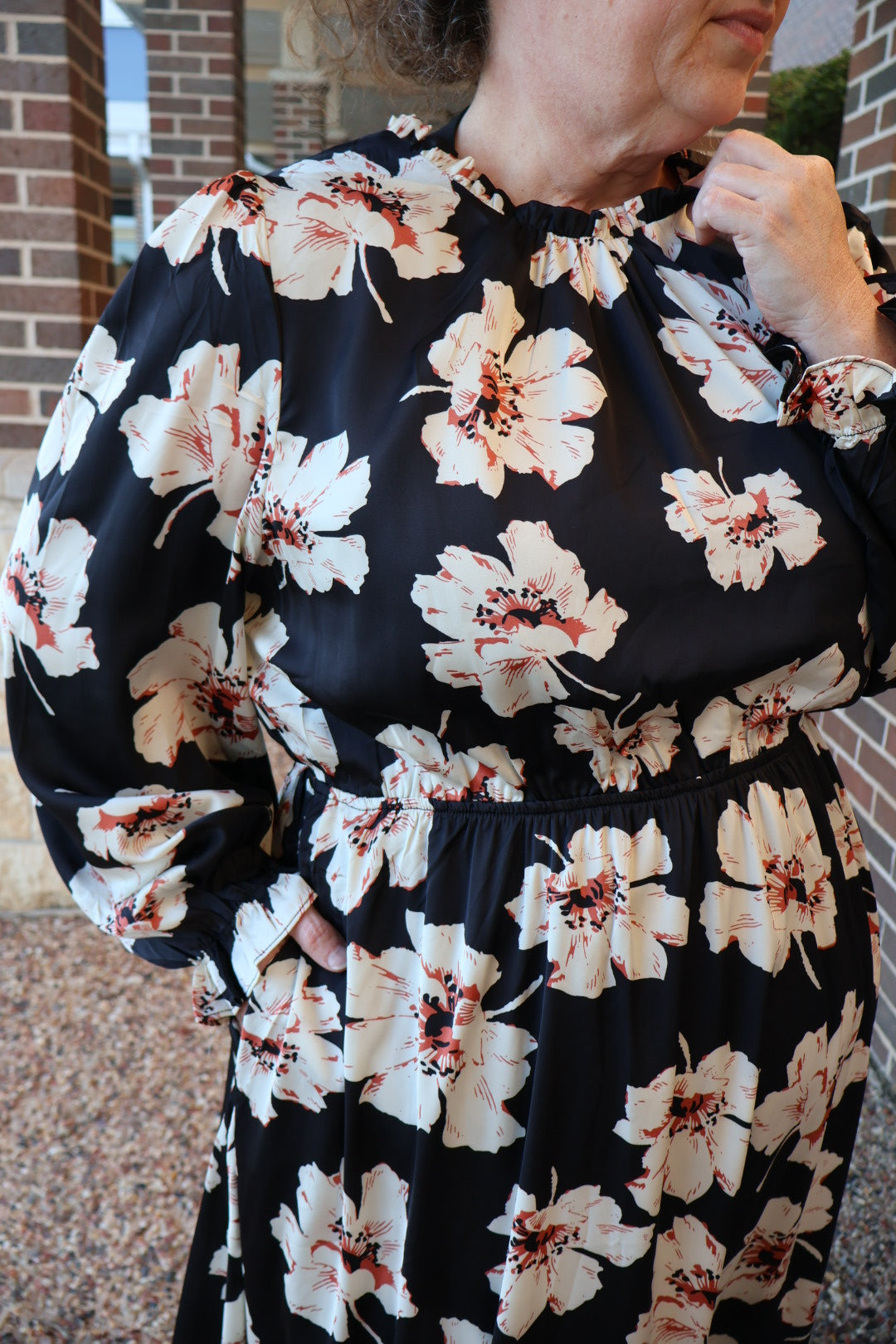 “Midnight Magnolia” Dress