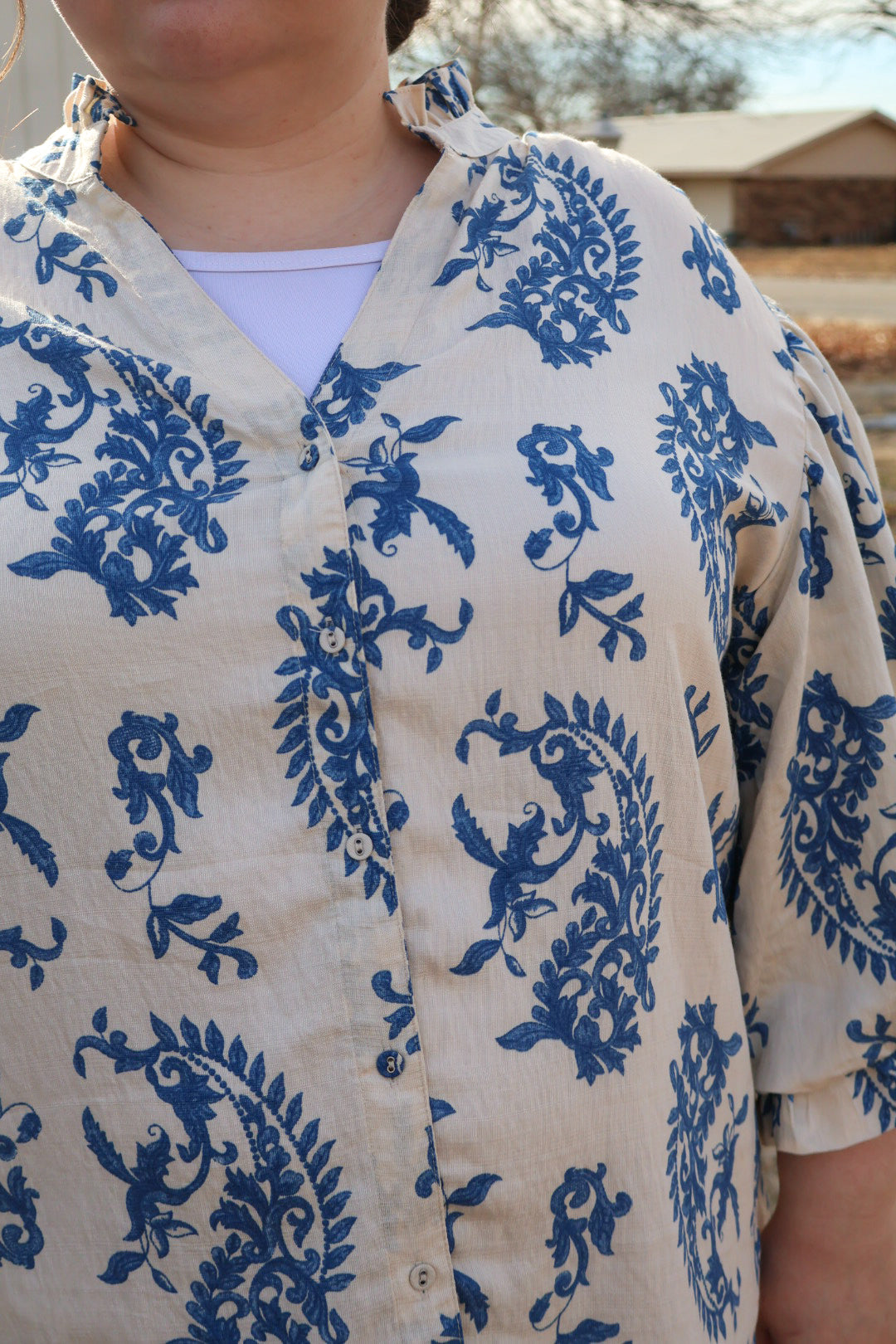 “Blue Daze” Top