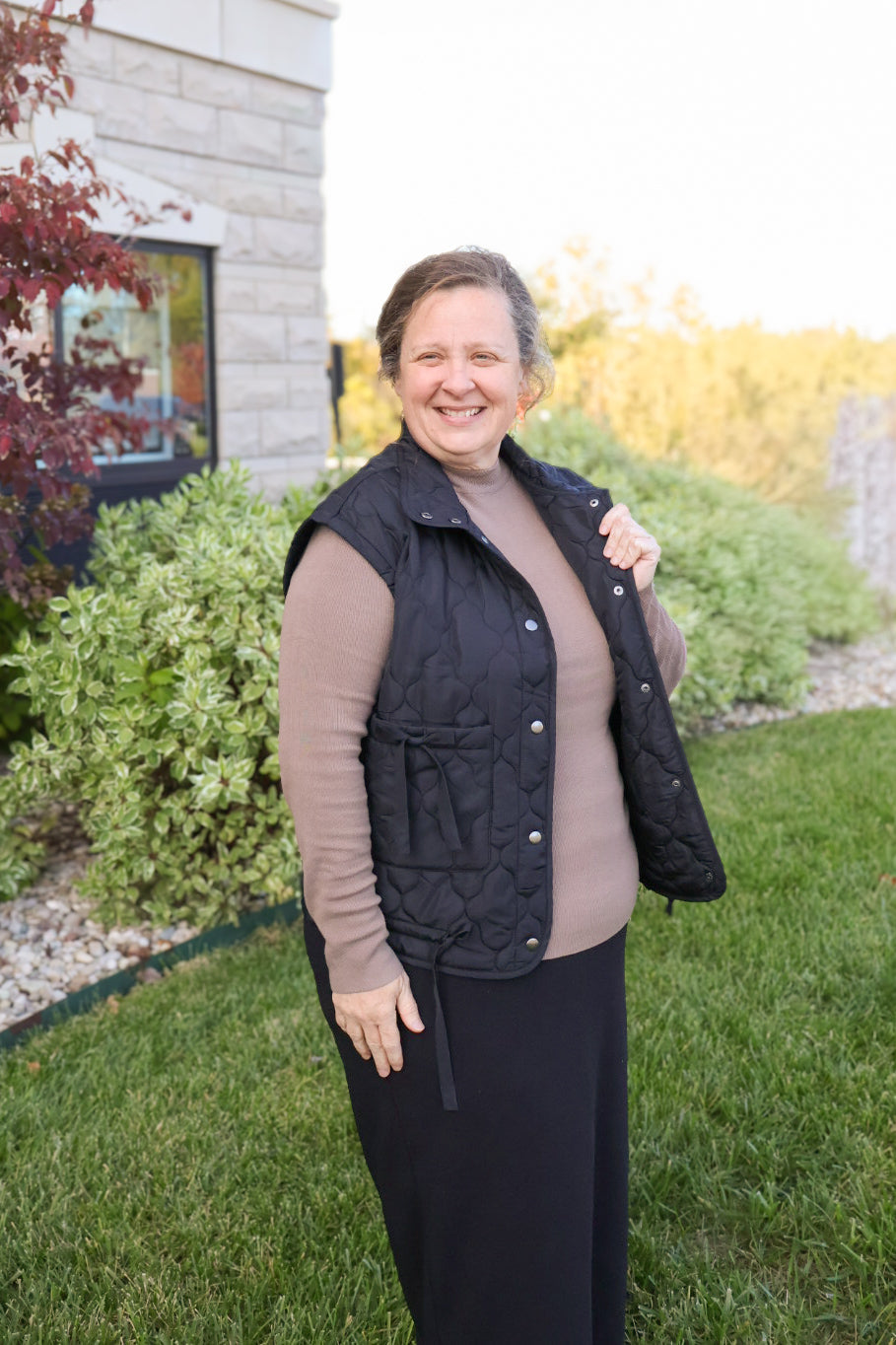 The “Emerson” Black Vest