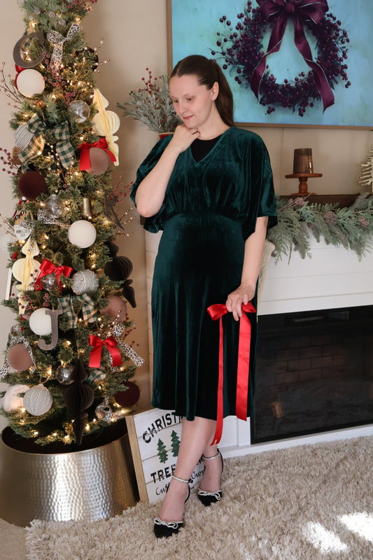 “Velvet Night” Dress