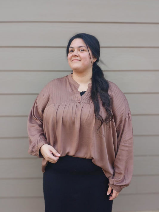 “Mocha Charm” Top