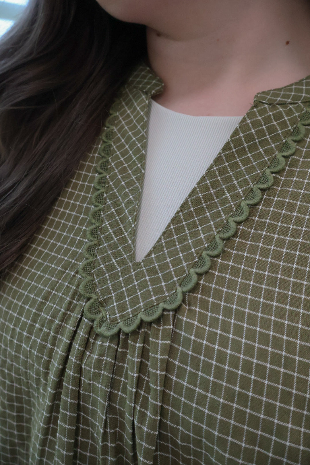 “Gingham Girl” Top