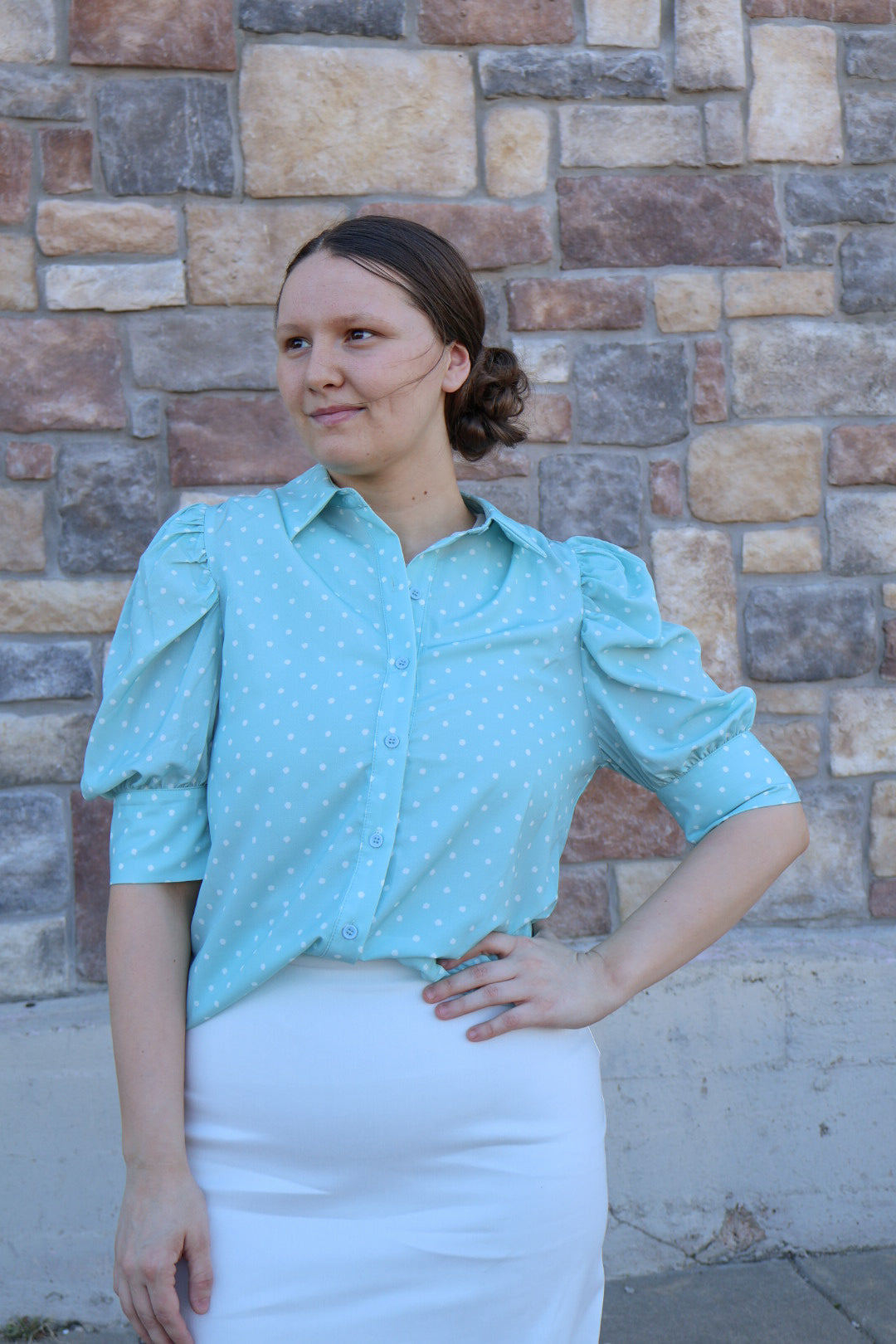 “Dotty Darlin’” Top