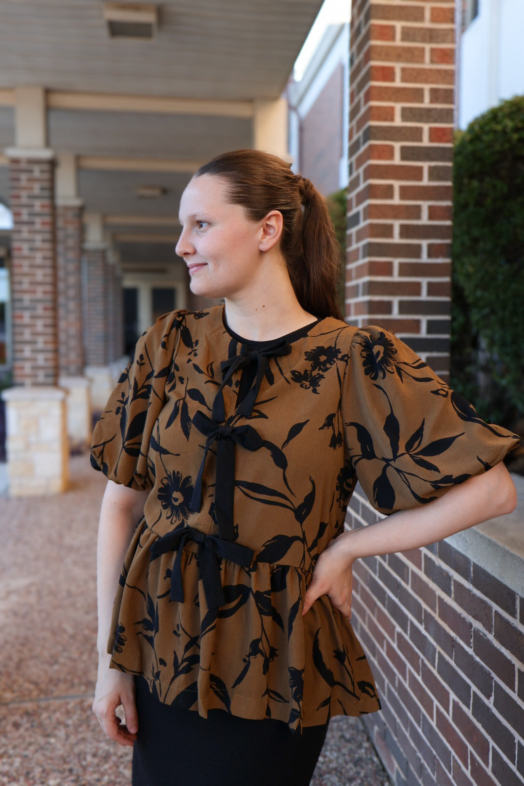 “Charming Petals” Top