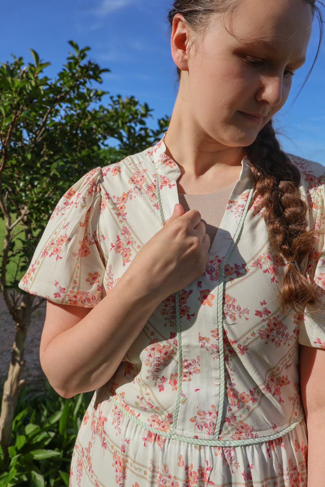 “Bloom and Glow” Dress