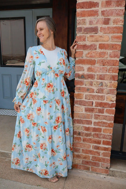 “Summer Nights” Floral Dress