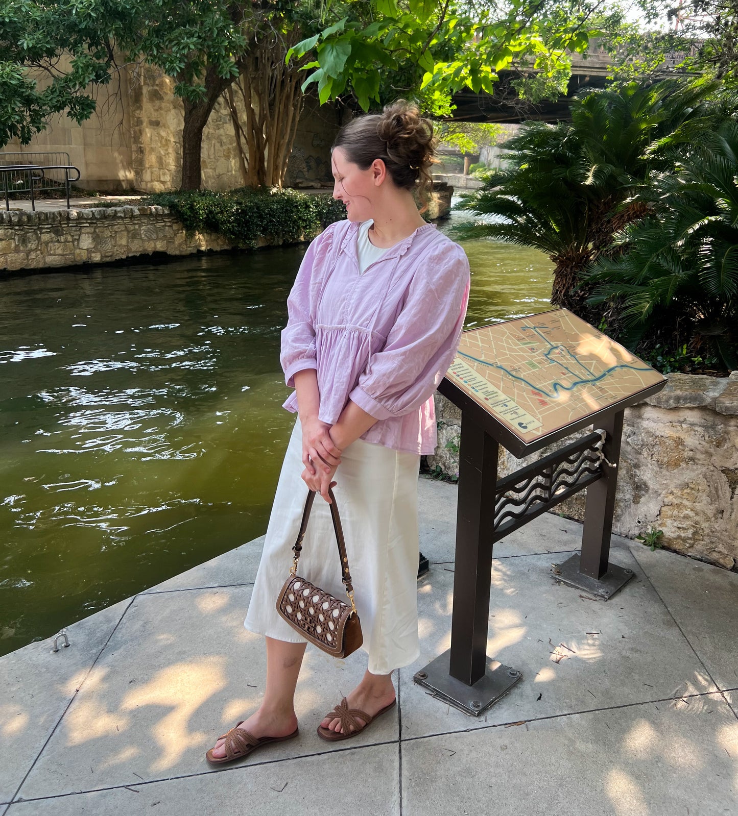 “Sweet Elegance” Midi Skirt - White