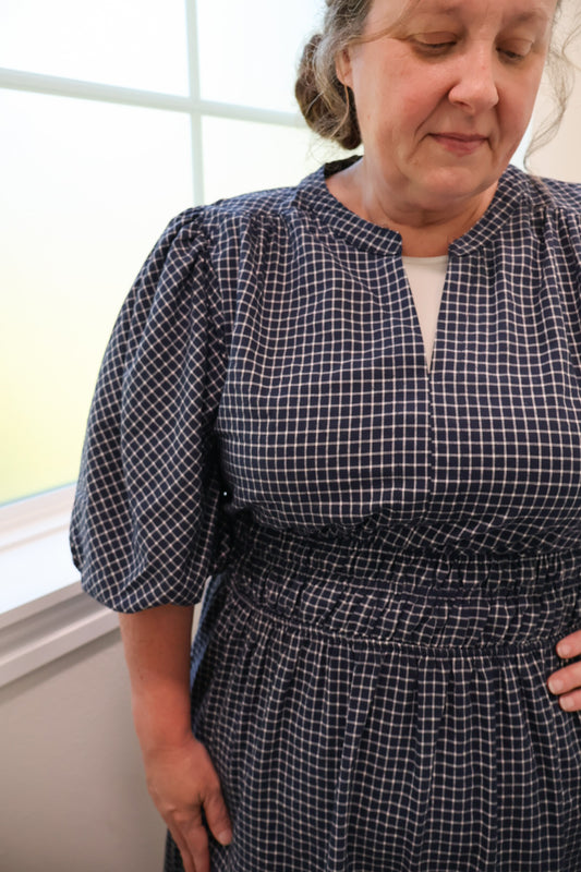 The “Abigail” Dress - Navy