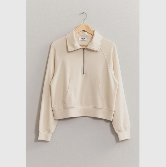 “Day on the Town” Quater Zip Pullover