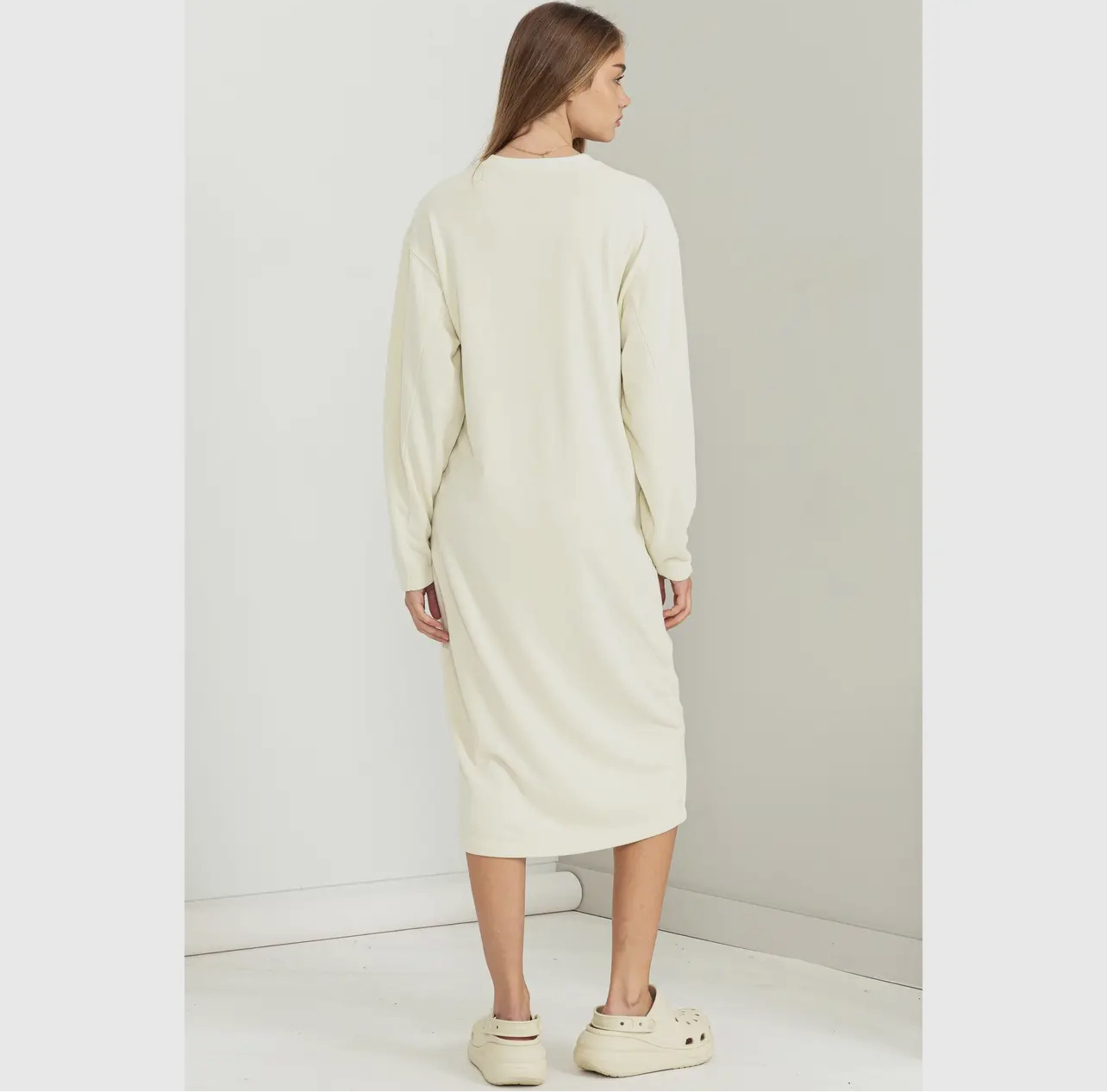 “Totally Cozy” Sweatshirt Dress