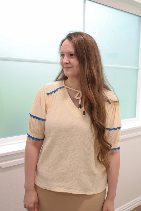 “Something Blue” Top