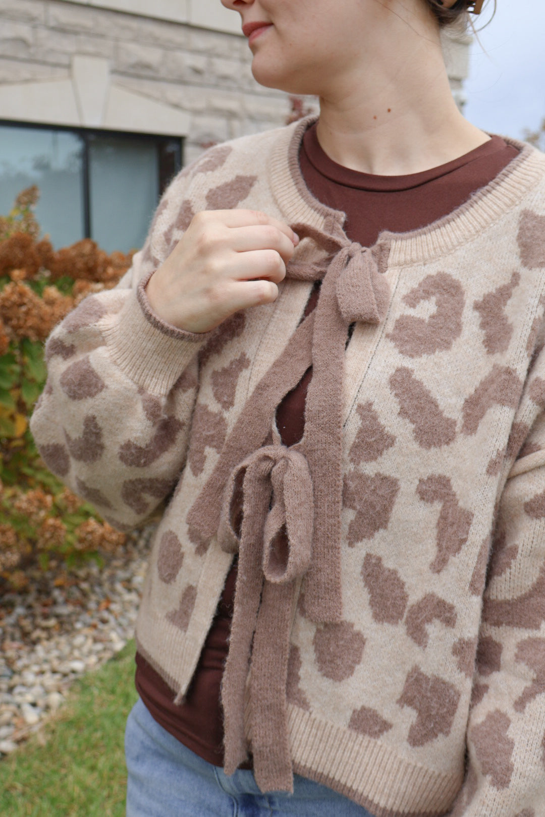 “Cozied Up” Leopard Cardigan