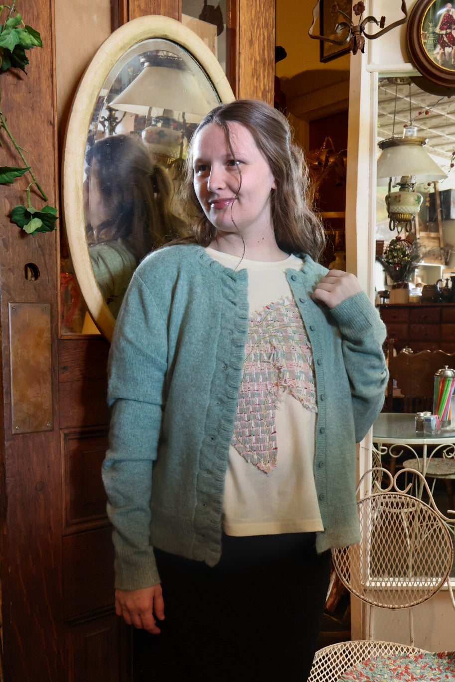 The “Jaden” Ruffle Cardigan