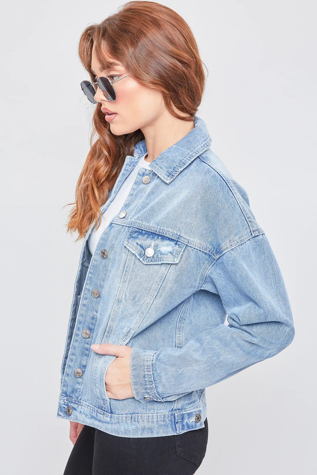 Medium Wash Denim Jacket