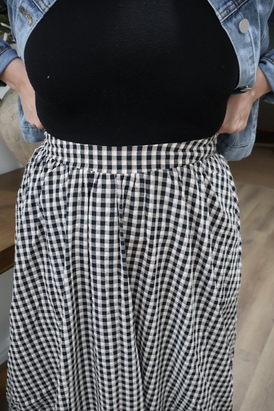 “Graceful in Gingham” Skirt