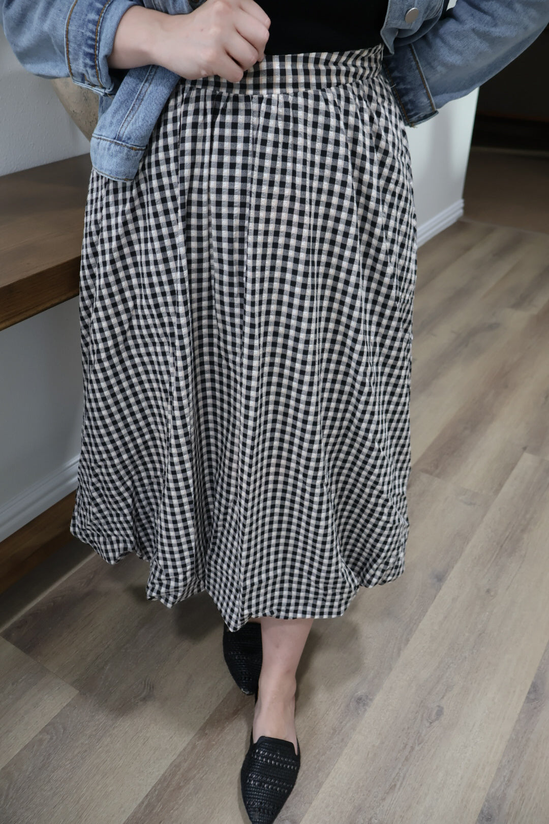 “Graceful in Gingham” Skirt