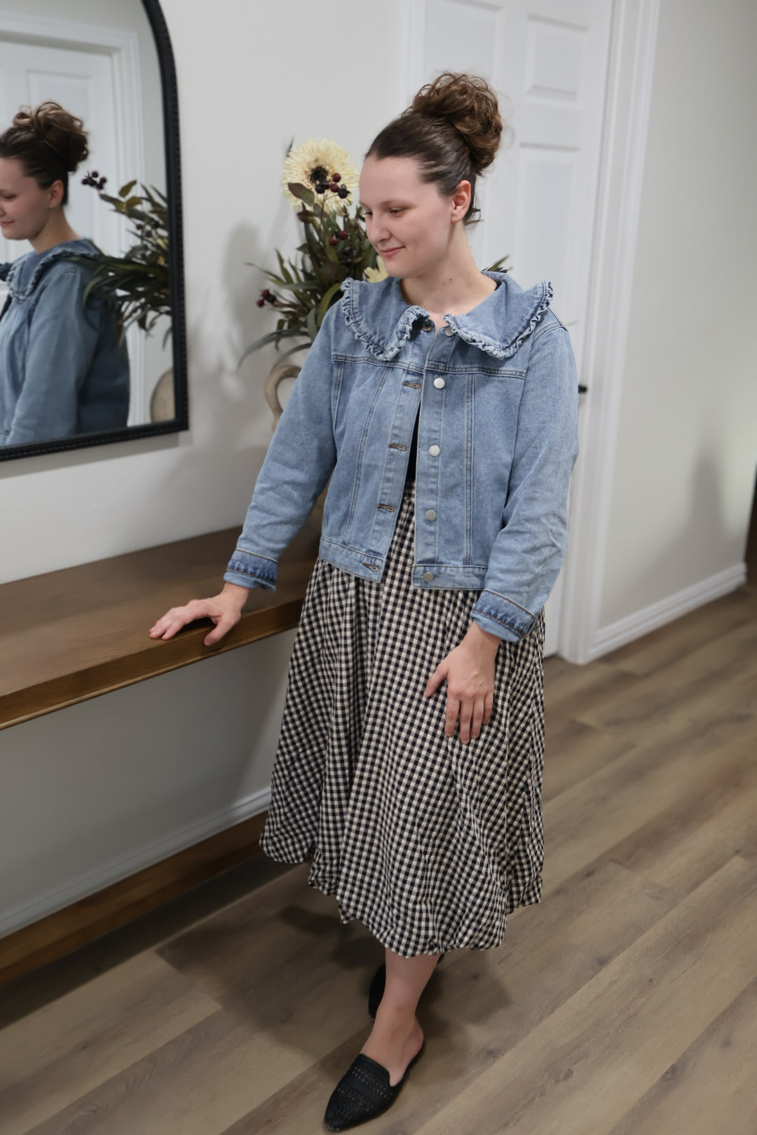 “Graceful in Gingham” Skirt
