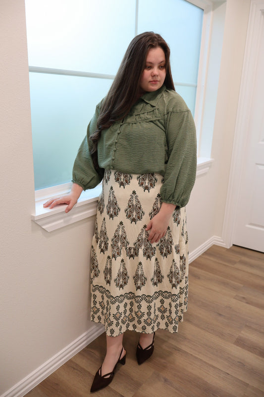 “Fern & Fable” Top