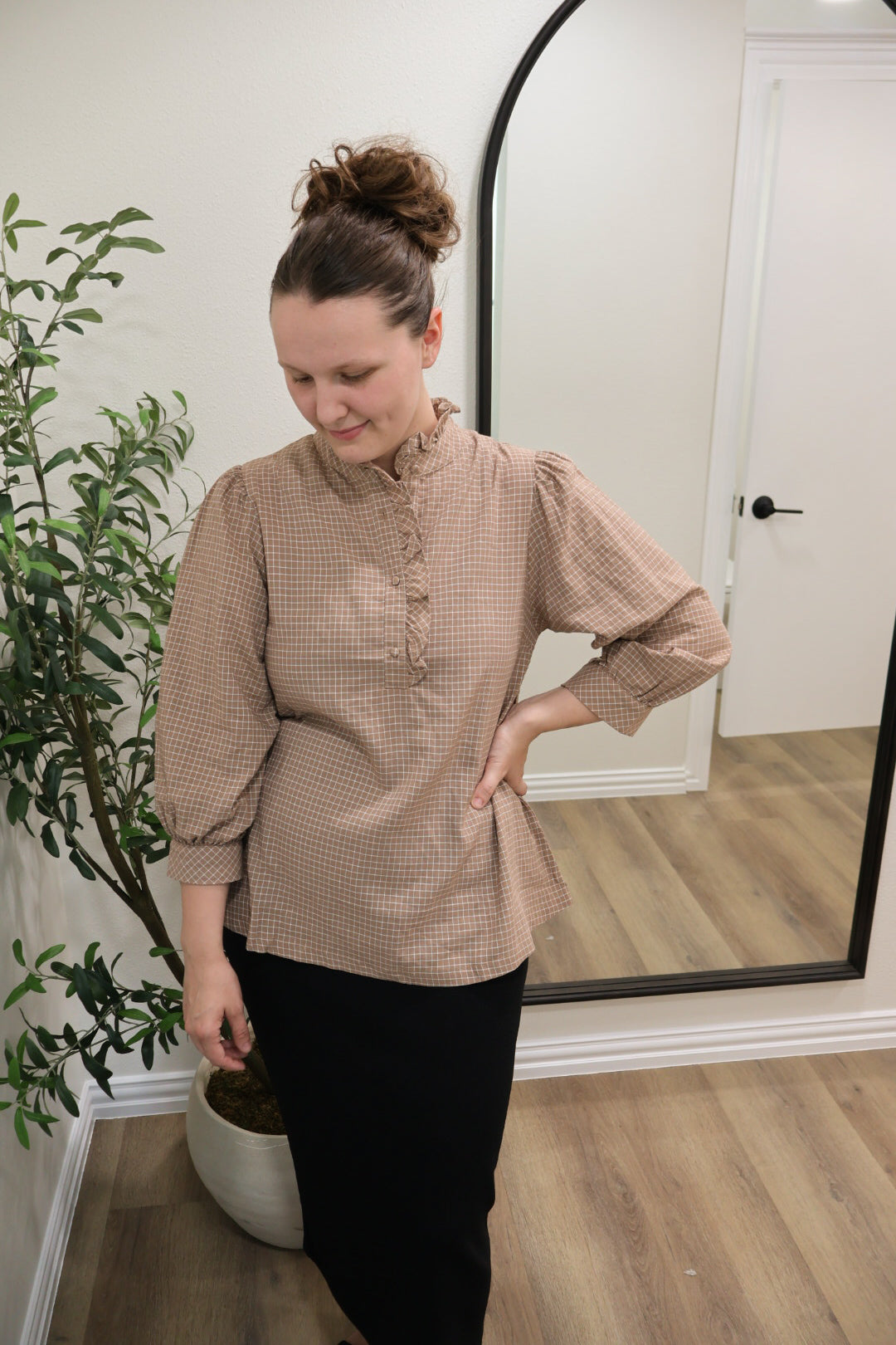 The “Oakley” Gingham Top