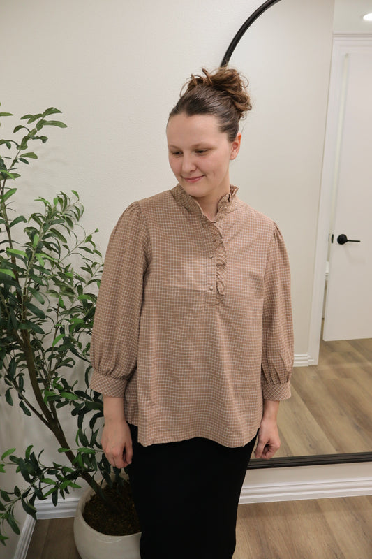 The “Oakley” Gingham Top