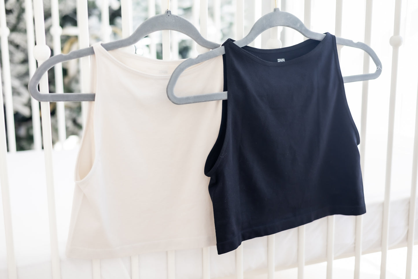 Butter Soft Half Tank - Black